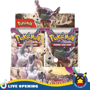 Pokemon Paldea Evolved Booster Box CARDS LIVE OPENING