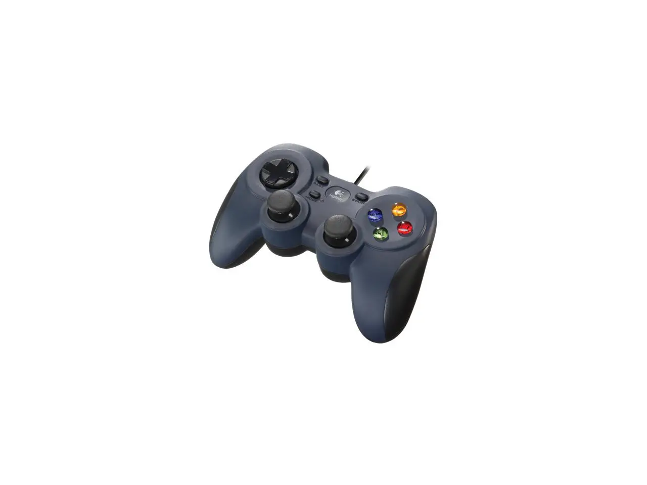 Logitech F310 Wired Gamepad Controller Console Like Layout 4 Switch D-Pad PC - Blue