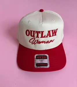 OTTO Outlaw Woman Trucker Hat - Bold Foam Design with Adjustable Snapback & Premium Polyester Front & Mesh Back for Comfort