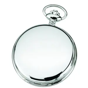 Charles-Hubert- Paris Brass Mechanical Double Cover Pocket Watch #
