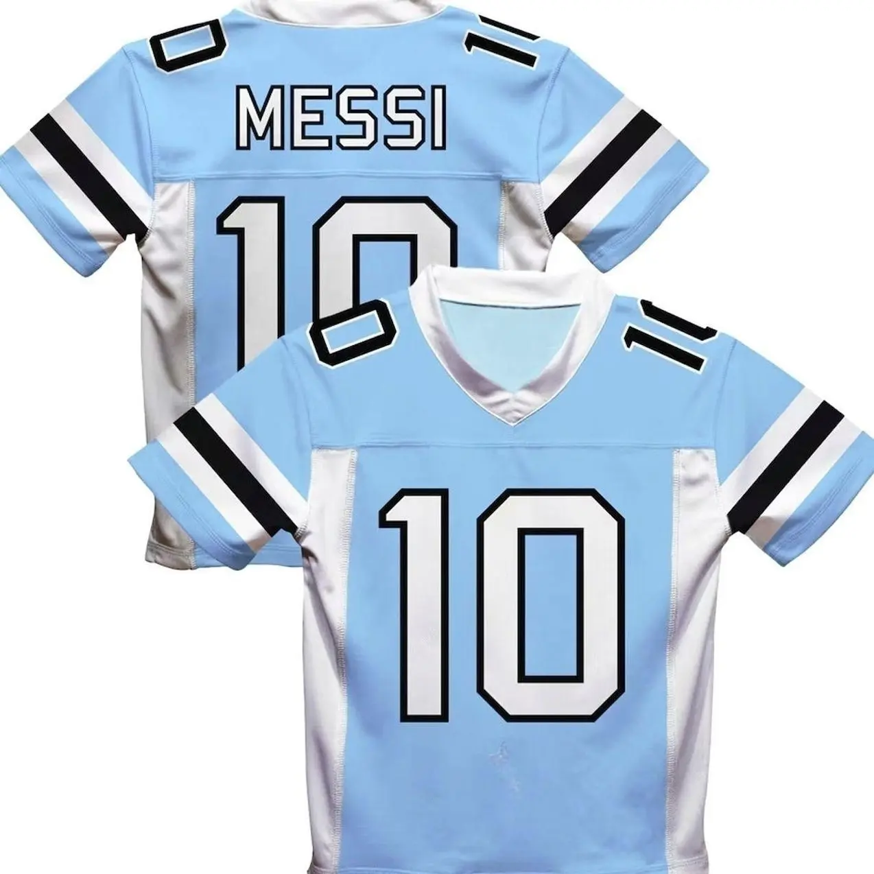 Unisex Soccer GOAT Soccer Jersey #10 Messi Fan Style Football Shirt 2026