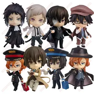 Bungo Stray Dogs Animation Comics Peripheral Toys Dazai Nakahara Nendoroid Anime Action Movable Model Figures Collection
