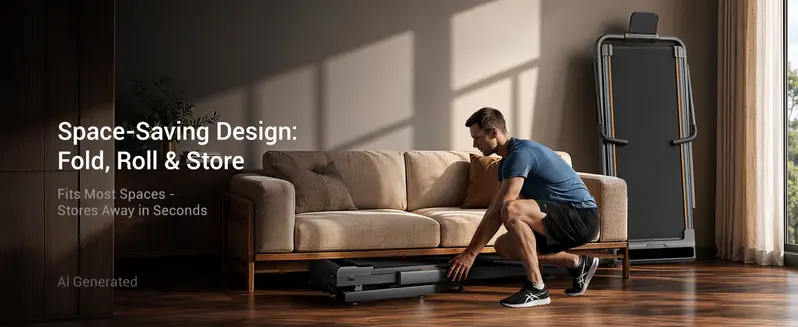 UMAY walking pad treadmill product feature image 7