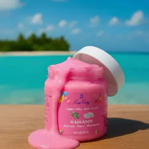 Brightening Radiance Body Scrub Exfoliate Remove Dead Skin Hydrate Glow Moisturize 250ml 8Oz