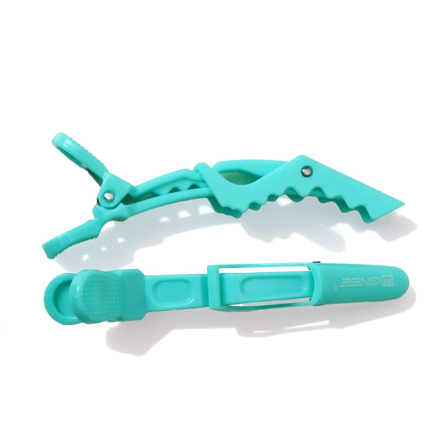 Pastel Alligator Hair Clips 2 Packs Professional Styling Clips for Hair, Salon Quality Plastic Alligator Clips