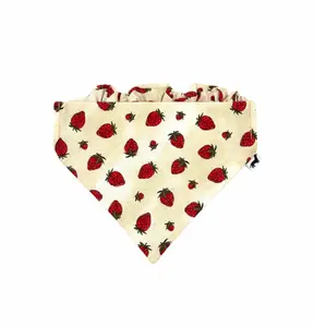 Strawberry Patch Dog Bandana