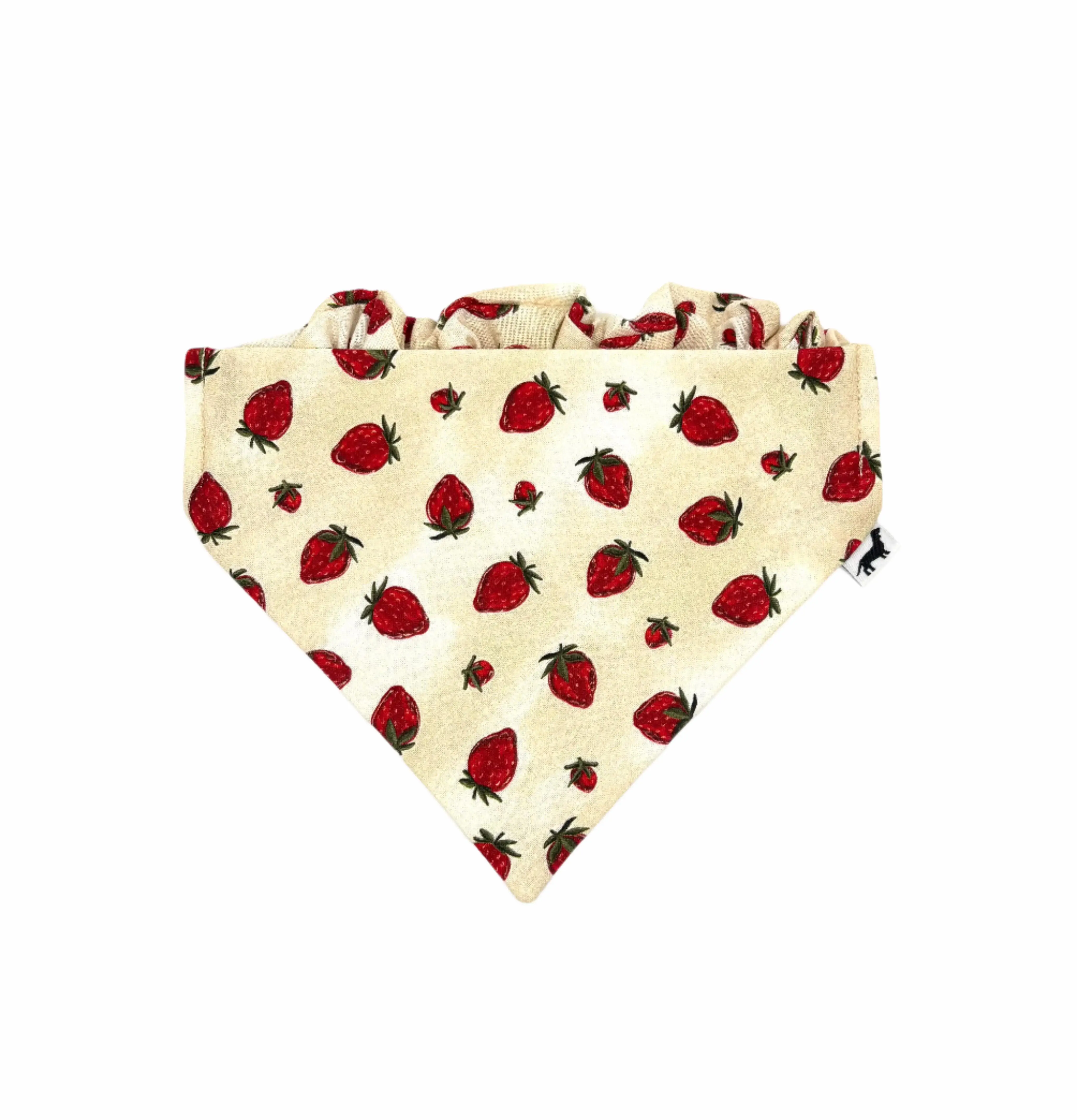 Strawberry Patch Dog Bandana