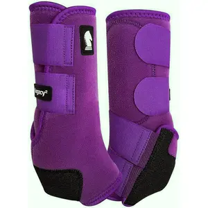 Classic Equine Legacy2 Plum Large Hind Boots-2 Pack