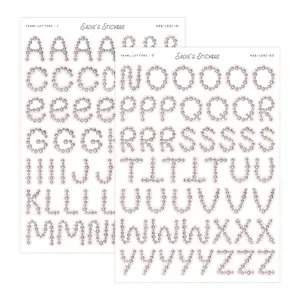 Pearl Letter Set • Letters & More