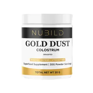 Nubild Labs - Gold Dust- Grassfed Colostrum Powder- Nutrient Dense Super Food- Gut Health - Immune Support