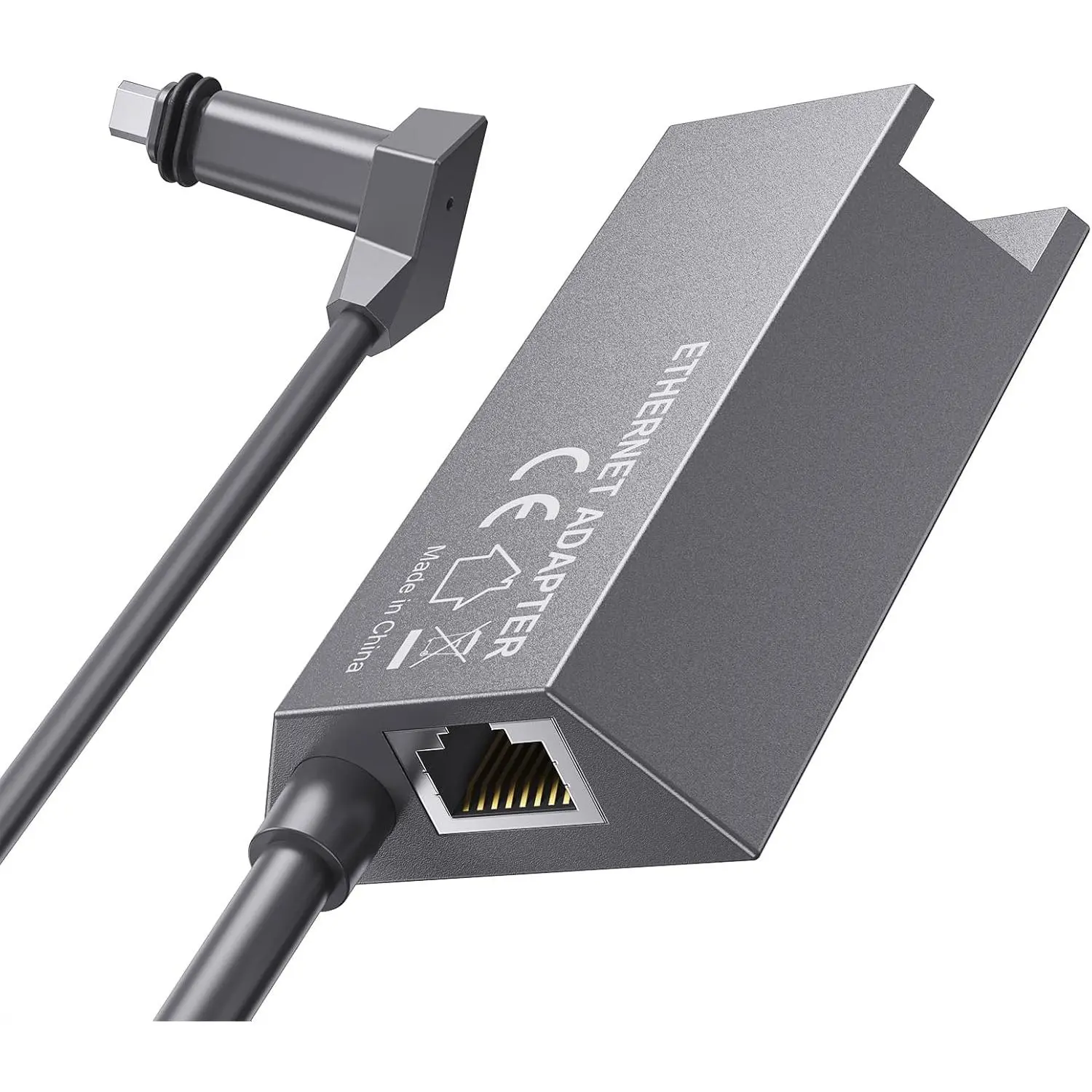 Starlink Gen 2 Ethernet Adapter for Standard Actuated Gen 2 - Plug-and-Play, Driver-Free 1000Mbps Hyper Speed RJ45 Port Gigabit Wired External Network Accessory with Cable for Home Users