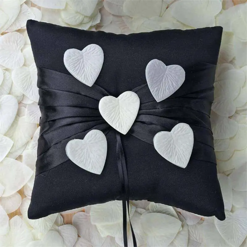500-Pack Silk Heart Confetti Scatters Ivory - Decorative Table Accents for Parties and Events, Decoration, Design