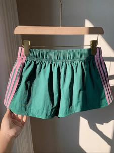 women's striped pattern shorts without hat, casual elastic waist shorts for summer, ladies bottoms for daily wear, casual fitted shorts, womenswear