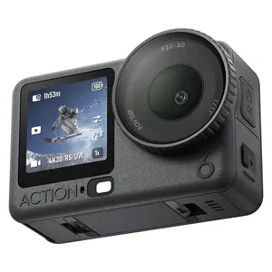 [Pre-Owned Options] DJI Osmo Action 6 Combo, Action Camera with 1/1.1″ Square Sensor, Variable Aperture of f/2.0–f/4.0, Cold-Resistant, 4hrs Battery, Action Camera 8K Ideal for Daily Use