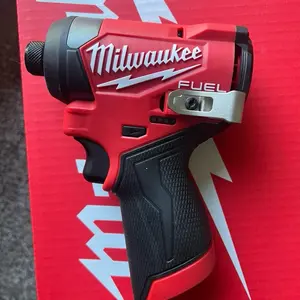 Milwaukee M12 FUEL 12V Lithium-Ion Brushless Cordless 1/4 in. Hex Impact Driver (Tool-Only)