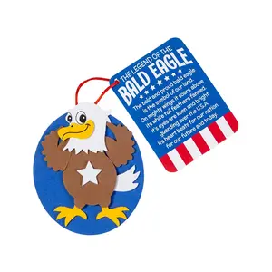 Legend of the Bald Eagle Ornament Craft Kit - Makes 12