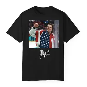 Jack Hughes Golden Goal Shirt, Team USA inspired graphic Tshirt, Retro Graphic Tee, Unisex Sweatshirt, Full Size Gift For Fans