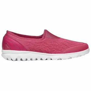 Propet Womens Travelactiv Slip On Sneakers Shoes Casual - Pink