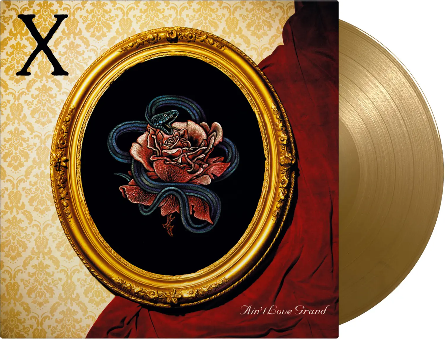 X. - Ain't Love Grand - Limited 180-Gram Gold Colored Vinyl  [VINYL RECORD - LP] Colored Vinyl, Gold, Ltd Ed, 180 Gram, Holland - Import