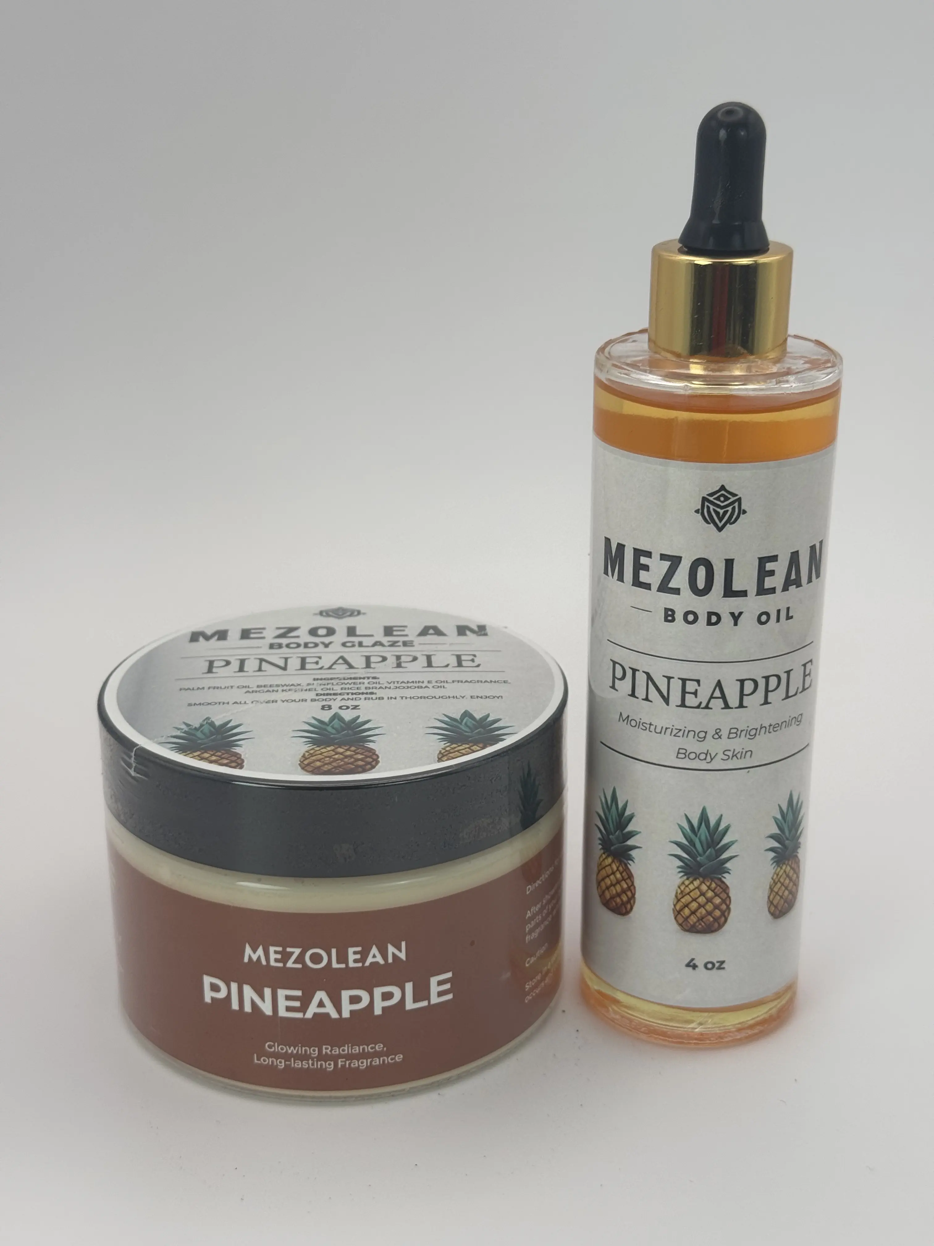 Mezolean Moisturizing Body Oil and Body Glaze for a Nourishing Skin