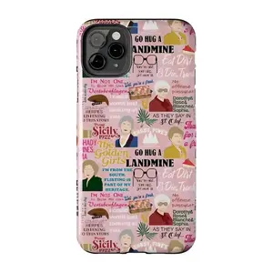 Y-Stay Golden | The Golden Girls Phone Case,Having good protective properties,for iPhone 16 15 14 13 12 11 17Pro Max,for Samsung S25 S24 S23 S22 Ultra,Protective Cover,give her/him a gift for Christmas and Thanksgiving