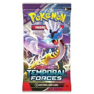 Pokémon Temporal Forces Booster Pack - Includes 10 Additional Game Cards for Enhanced Pokémon Collection