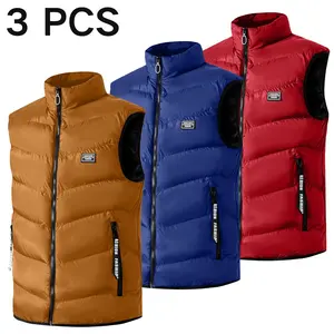 Thickened vest men's autumn and winter jacket, casual and trendy outdoor sports warm vest winter warm vest Fashion Menswear