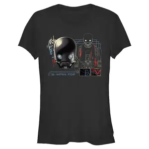 Juniors Womens Star Wars: Andor KX Droid T Shirt