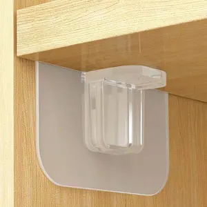 2026 New Model - 10-piece shelf support pins, self-adhesive shelf clips, sturdy kitchen cabinet bookshelf partition fixing pins, wall panel cabinet supports