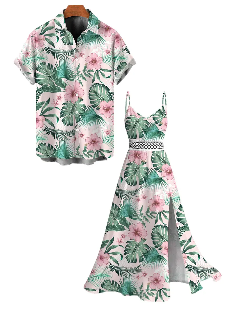 casual hawaiian dresses Blue Hawaii Long Maxi Rayon Hawaiian Dress Blue / L