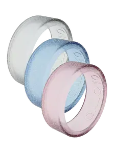 Slim Jelly Covers for QRNT Ring - 3 Pack, Wearable Smart Device Accessory