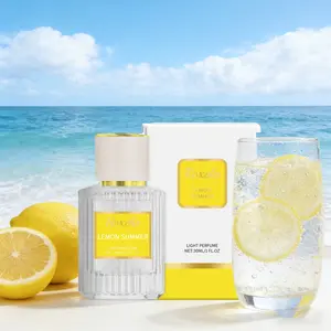 Lemon Summer Perfume, Attractive Fragrance, Fresh Summer Scent, Non-Greasy, Natural Body Spray, Light Scattering Personal Charm