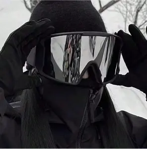 New Outdoor Sports Skiing Goggles, Adult Snow Windproof Goggles, Cold Proof Goggles, Skiing And Mountaineering Goggles, Unisex Motorcycle Riding Windproof And Anti Goggles, Outdoor Sports Snow