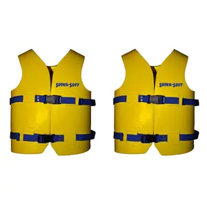 TRC Recreation Super Soft Child Life Jacket Safety Vest, Medium, 2 Pack, Yellow