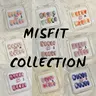 NailHaven| Misfit Collection |  press on nails  |soft acrylic based nails| medium length collection| cute nails| fake nails |Handmade | high quality Press on nails 10 pcs|reusable nails|nail art|nail charm|handmade press ons|uña sacri lic as