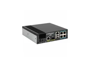 Lantronix LM4 Console Server 4-Port - 15.63 GB - Twisted Pair, Optical Fiber - 1 Total Expansion Slot(s) - 1 x Network (RJ-45) - 2 x USB - 4 x Serial Port - 10/100/1000Base-T, 1000Base-X - Gigabit Eth