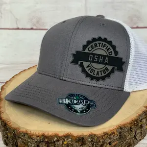 Certified OSHA Violator Custom SnapBack Hat, Adjustable Fit, Unisex Baseball Cap, Durable Design for Men and Women