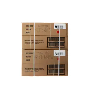 Wornick MRE Meals Ready to Eat, Inspection 2025, 2026 or Better, Emergency Food Supply, Survival Camping Outdoor 12 Pack (Random Bundle (A or B), 2, Count)