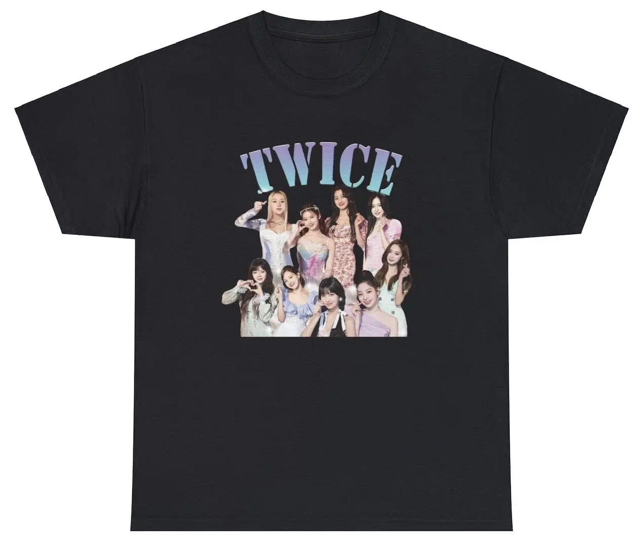 Twice T Shirt KPop Tour Jihyo Nayeon Momo Sana Mina Tzuyu Ready To Be Tour Tee