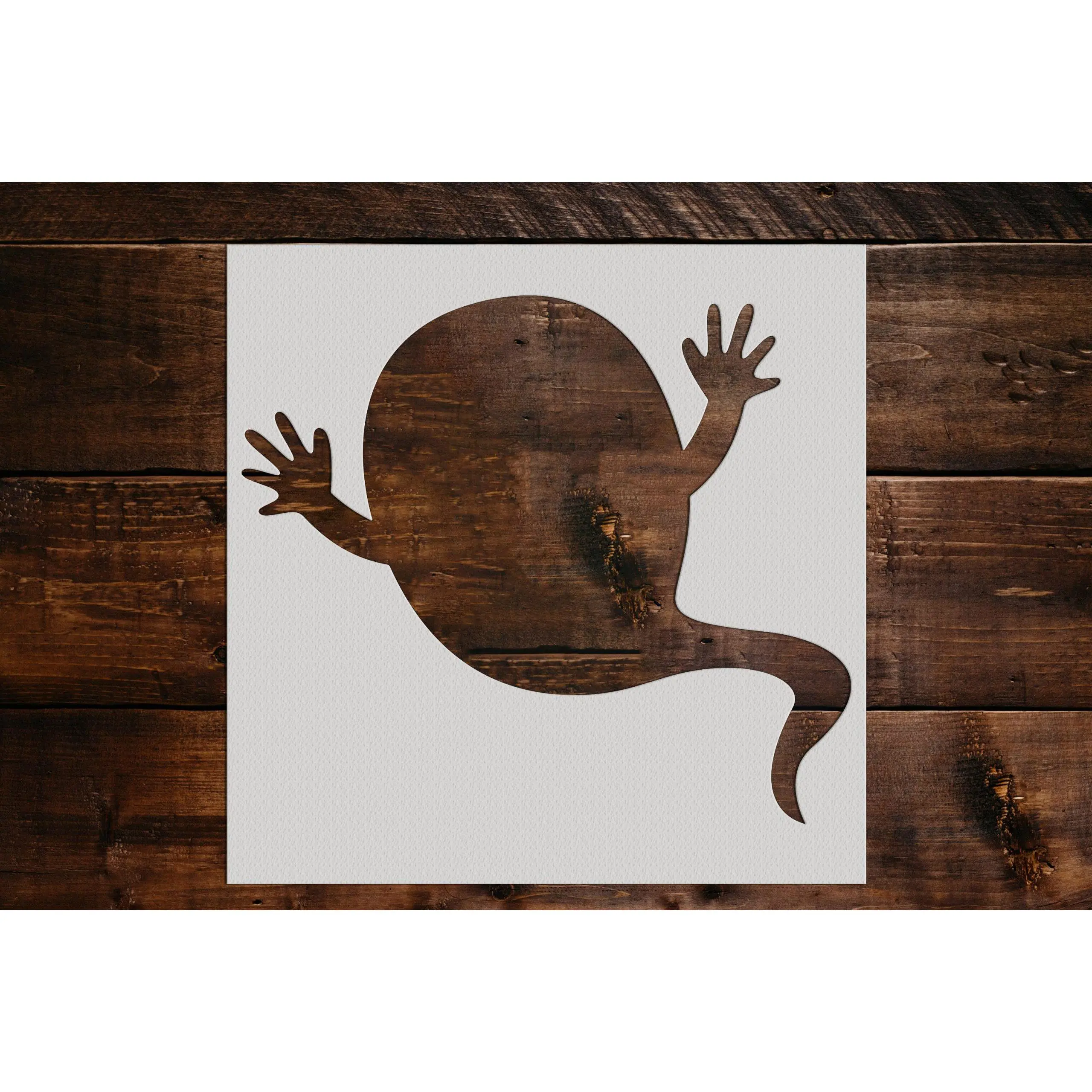 Ghost Stencil - Art and Wall Stencil