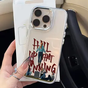 S-Strangers T-Things Case for iPhone 17 PRO MAX and iPhone 16 15 14 13 12 11 PRO MAX PLUS and iPhone 16E 17 AIR Series Mobile Case Transparent Soft TPU Back Cover