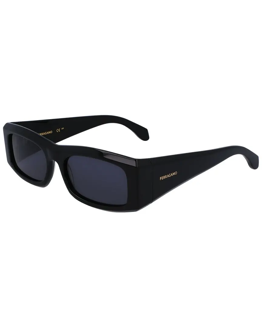 Ferragamo Men's Logo 57mm Sunglasses