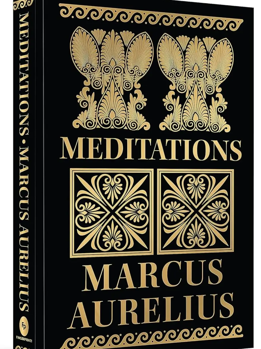 Marcus Aurelius Meditations - Original Edition with Decorative Cover Design
