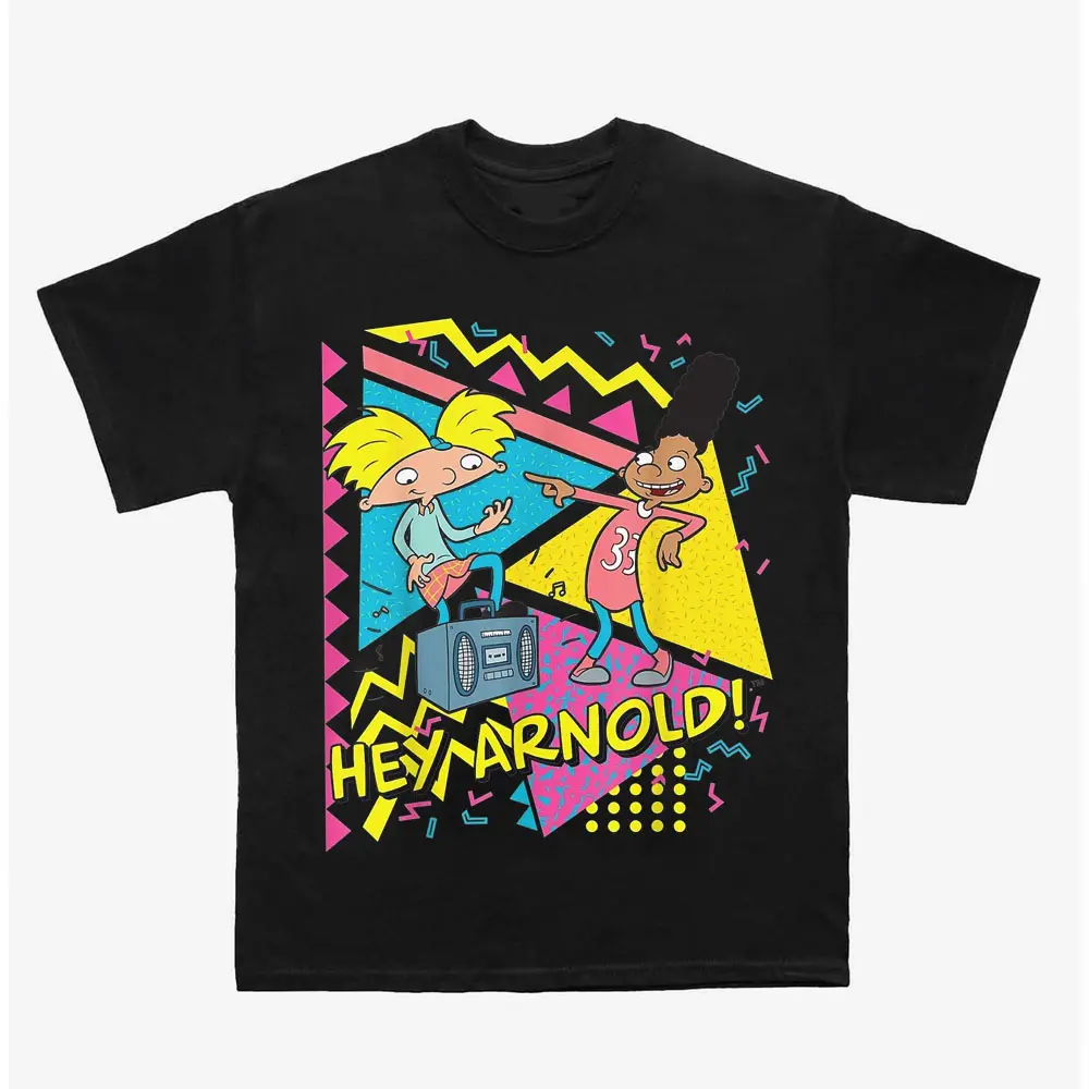 Hey Arnold! T-Shirt, 90s Cartoon Graphic Shirt, Nostalgic TV Fan Apparel