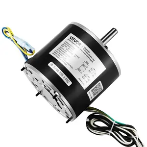 VEVOR Condenser Fan Motor with Capacitor, 1/5HP 1075/900RPM 208-230V, Replaces 12Y75, 97M49, 100483-02, 43W49, Compatible with Lennox Interlink Emerson K48HXGCK-4210 K48HXGFG-4294 YFK-150-6