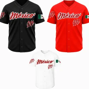 Diablos Rojos del Mexico Holy Don No.2 Baseball Jersey, Premium Button Down Sports Shirt, Unisex Fan Apparel