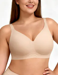 REALWILL Minimizer Jelly Wireless Bras for Women Comfortable Push Up Bralettes Womenswear Comfort Minimalist Basic FallFreshness SpringStatements