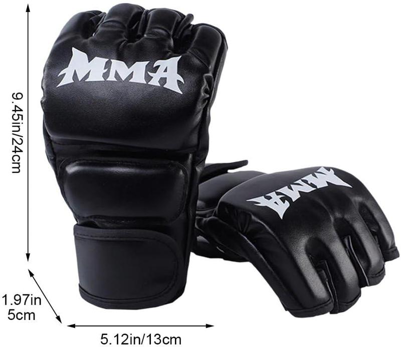 Breathable Boxing Gloves, 1 Pair MMA Muay Thai Kick Boxing Hand Wraps, Sanda Gloves, Professional Thicken Boxing Training Hand Wraps Gloves for Fighting Boxing Gloves Men Boxing Gloves Women, Boxing Equipment