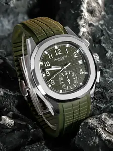 NAVIFLZ NFVZ sports And Leisure Luxury Japan VD53 Movt Quartz Watch 5968 Rubber Strap 50m Waterproof Business Watch