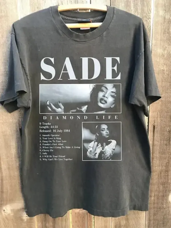 white sade t shirt - TikTok Shop